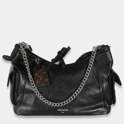 Louis Vuitton Black Lambskin CarryAll Cargo Vibe PM