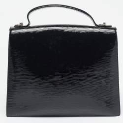 Louis Vuitton Black Electric Epi Leather Sevigne GM Bag