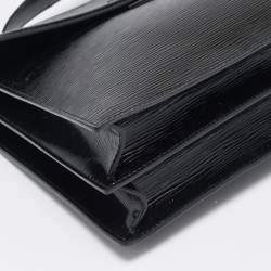 Louis Vuitton Black Electric Epi Leather Sevigne GM Bag