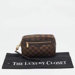 Louis Vuitton Damier Ebene Canvas Billets Macao Pochette
