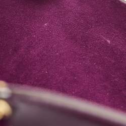 Pre Owned Louis Vuitton Amethyst Vernis Monceau BB Bag