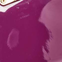 Pre Owned Louis Vuitton Amethyst Vernis Monceau BB Bag