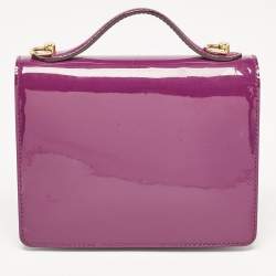 Pre Owned Louis Vuitton Amethyst Vernis Monceau BB Bag