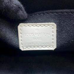 Pre Owned Louis Vuitton White/Noir Monogram Graffiti Alma PM Bag