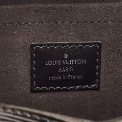 Pre Owned Louis Vuitton Black Epi Leather Montaigne Clutch Bag