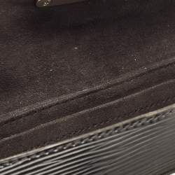 Pre Owned Louis Vuitton Black Epi Leather Montaigne Clutch Bag
