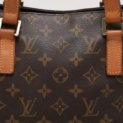 Pre Owned Louis Vuitton Monogram Canvas and Leather Cabas Piano Bag