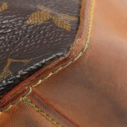 Pre Owned Louis Vuitton Monogram Canvas and Leather Cabas Piano Bag