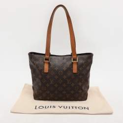 Pre Owned Louis Vuitton Monogram Canvas and Leather Cabas Piano Bag