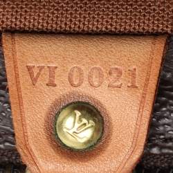 Pre Owned Louis Vuitton Monogram Canvas and Leather Cabas Piano Bag
