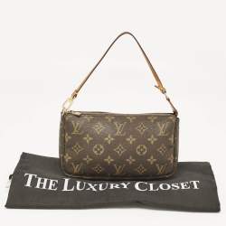 Pre Owned Louis Vuitton Monogram Canvas Pochette Accessoires