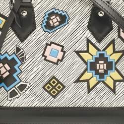 Pre Owned Louis Vuitton White Epi Leather Azteque Alma BB Bag