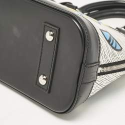 Pre Owned Louis Vuitton White Epi Leather Azteque Alma BB Bag