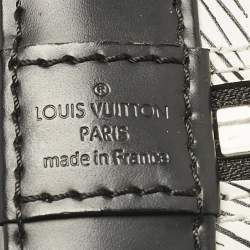 Pre Owned Louis Vuitton White Epi Leather Azteque Alma BB Bag