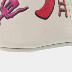 Louis Vuitton White Leather Capucines BB Handbag 