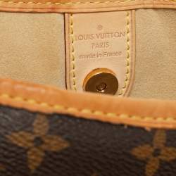 Pre Owned Louis Vuitton Monogram Canvas Galliera PM Bag