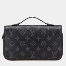 Louis Vuitton Black Monogram Eclipse Zippy XL Wallet