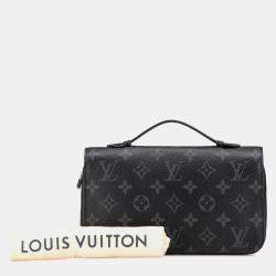 Louis Vuitton Black Monogram Eclipse Zippy XL Wallet