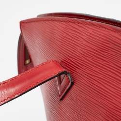 مملوكة مسبقًا Louis Vuitton Red Epi Leather Saint Jacques GM Bag