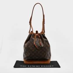 Pre Owned Louis Vuitton Monogram Canvas and Leather Noe Bag