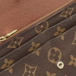 Louis Vuitton Monogram Canvas Sarah Wallet