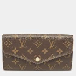 Louis Vuitton Monogram Canvas Sarah Wallet