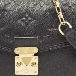 مملوكة مسبقًا Louis Vuitton Black Empreinte Leather Saint Germain BB Bag