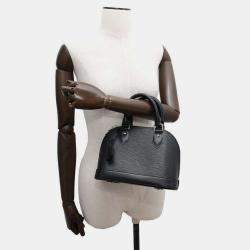 Louis Vuitton Noir Epi Leather Alma BB Bag