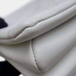 Louis Vuitton White Lambskin Coussin PM Bag