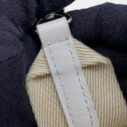 Louis Vuitton White Lambskin Coussin PM Bag
