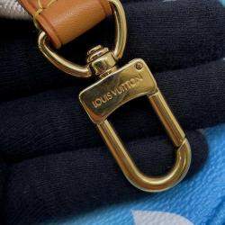 Pre Owned Louis Vuitton Blue Monogram Giant By The Pool Collection Multi Pochette Accessoires Bag