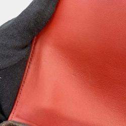 Louis Vuitton Red Calf Leather Rendezvous  Bag