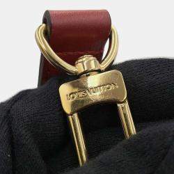Louis Vuitton Red Calf Leather Rendezvous  Bag