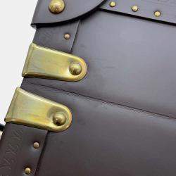 Louis Vuitton Brown Leather Boite Montre Case