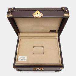 Louis Vuitton Brown Leather Boite Montre Case