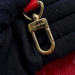 Louis Vuitton Red Monogram Empreinte Leather Speedy Bandouliere 20 Bag