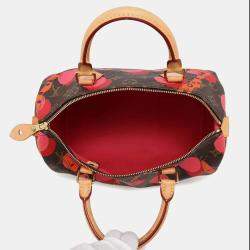 Louis Vuitton Brown/Red Monogram Monogram Ramage Speedy 30 Bag