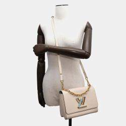 Pre Owned Louis Vuitton Ivory Epi Leather Twist MM Bag