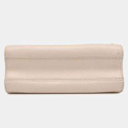 Pre Owned Louis Vuitton Ivory Epi Leather Twist MM Bag