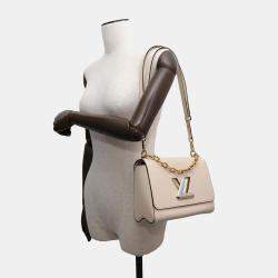 Pre Owned Louis Vuitton Ivory Epi Leather Twist MM Bag
