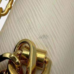 Pre Owned Louis Vuitton Ivory Epi Leather Twist MM Bag