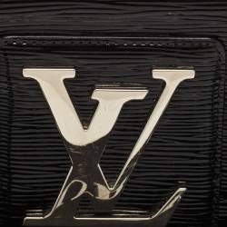Pre Owned Louis Vuitton Black Electric Epi Leather Sobe Clutch