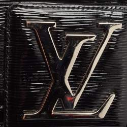 Pre Owned Louis Vuitton Black Electric Epi Leather Sobe Clutch