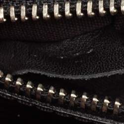 Pre Owned Louis Vuitton Black Electric Epi Leather Sobe Clutch