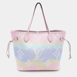 Louis Vuitton Pastel Tie Dye Monogram Canvas Neverfull Escale MM Bag