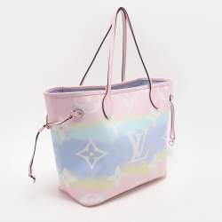 Louis Vuitton Pastel Tie Dye Monogram Canvas Neverfull Escale MM Bag