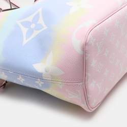 Louis Vuitton Pastel Tie Dye Monogram Canvas Neverfull Escale MM Bag
