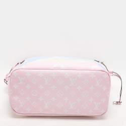 Louis Vuitton Pastel Tie Dye Monogram Canvas Neverfull Escale MM Bag