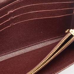 Louis Vuitton Sepia Monogram Idylle Canvas and Leather Sarah Wallet