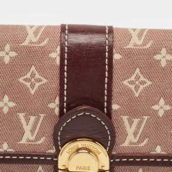 Louis Vuitton Sepia Monogram Idylle Canvas and Leather Sarah Wallet
